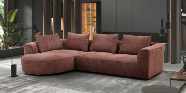 Monte 4.5 Seater Sofa with Curved Chaise (While Stocks Last)