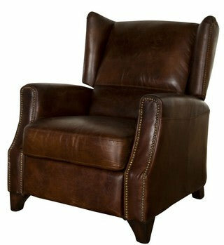 Stratford Recliner Vintage Cigar Chair