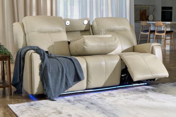United 3 Seater Twin Power Recliner (All-In)
