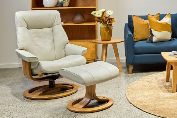 Atlanta Large Recliner & Footstool