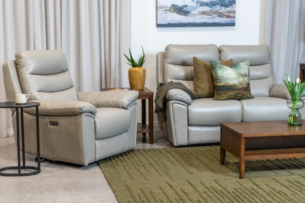 Derby 2 Seater Twin Power Recliner & Headrests