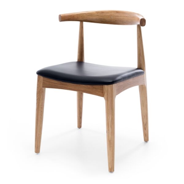 Elbow Dining Chair - Oak