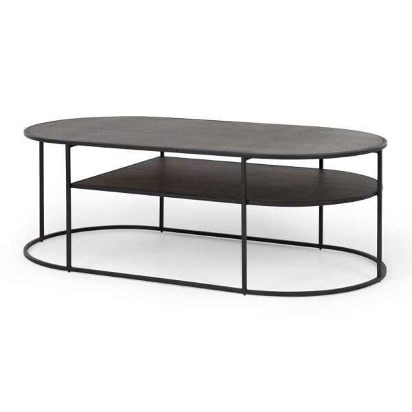 Deco Coffee Table - Black Oak