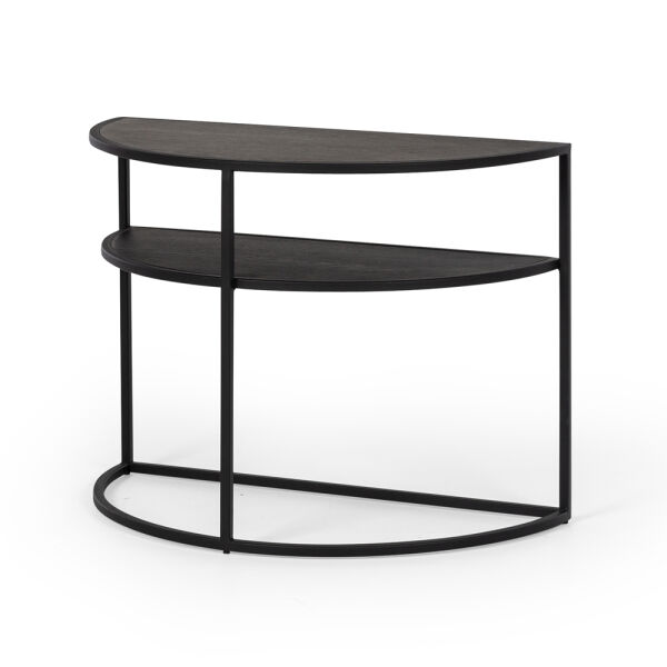 Deco Side Table - Black Oak