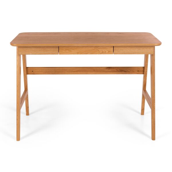 Radius Desk - Natural Oak
