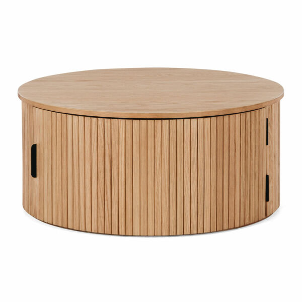 Palliser Round Coffee Table - Natural Oak