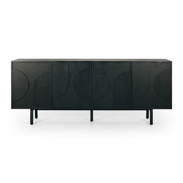 Arc Sideboard - Black Oak