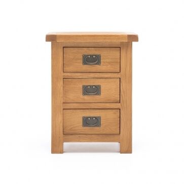 Salisbury 3 Drawer Bedside Cabinet