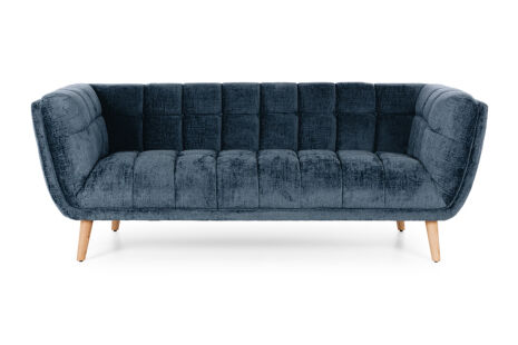 Towelie 3 Seater Sofa - Indigo Blue