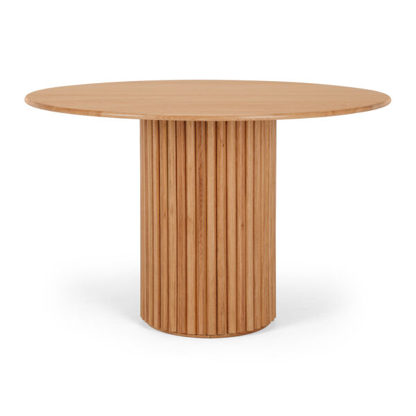 Rho Round Dining Table - Natural Oak