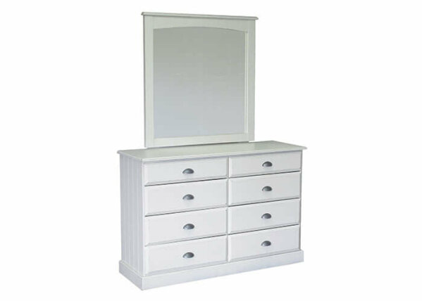 Andorra 8 Drawer Dresser with Mirror